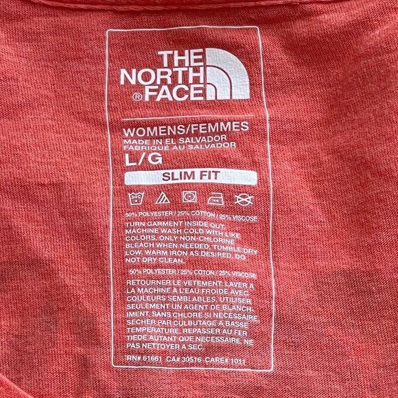 The North Face Slim Fit Bear Graphic Tee Women's Large - Picture 5 of 6
